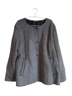 薄荷微風 羊毛外套 尺寸4L