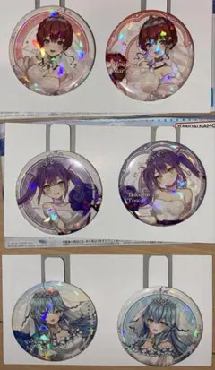 一番くじ ホロライブ ～Wedding Style～　缶バッジ　ホログラム