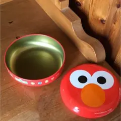 エルモ お菓子缶