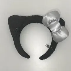 ユニバ USJ カチューシャ ブラック キティ