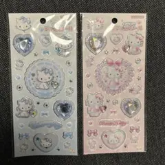 キラキラジュエルシール バレエコア ハローキティ チャーミーキティ 2枚セット