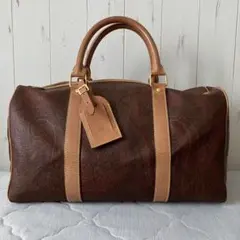 ETRO レザーボストンバッグ 大 鍵付き ETRO レザーボストンバッグ 大 鍵付き ETRO レザーボストン