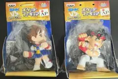 ストリートファイター　ポケットフィギュア　リュウ&春麗