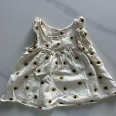 ベビー80cm ひまわり ワンピース
