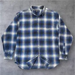 オンブレチェックシャツ シャツ