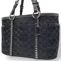 まとめ　レア　COACH トートバッグ　スカーフ　シグネチャー スタッズ
