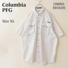 Columbia PFG BAHAMA 半袖フィッシングシャツ XL 白のサムネイル