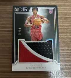 Ja'Kobe Walter ルーキーパッチカード　NBAカード
