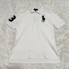 【美品】ポロラルフローレン 半袖 ポロシャツ ビッグポニー ナンバリング