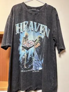 HEAVEN グラフィック Tシャツ ダークブルー　値段交渉◯ 即購入◯