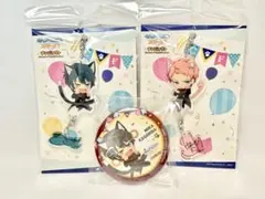 【未開封】あんスタ ナンジャ Valkyrieアクキー 缶バッジ セット