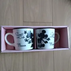 ミッキー　ミニー　ペアマグカップ