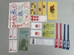 水曜どうでしょう祭 UNITEくじ ステッカー 名札 グッズ ポッティングシール