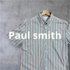 Paul Smith London 半袖ストライプシャツ XLのサムネイル