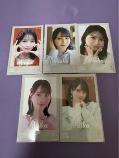 ＝LOVE イコラブ　 ミニフォトカード　vol.10 佐々木舞香　5種コンプ