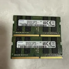 Samsung 2x8GB DDR5 4800 SODIM PC5-38400 - メルカリ
