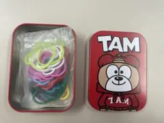 TAM キャラクター缶ケース入り シリコンバンドセットのサムネイル