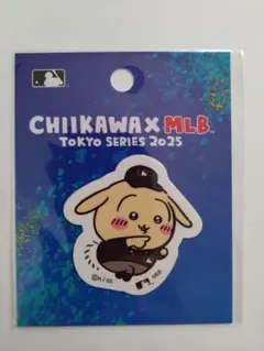 ちいかわ　MLB　ダイカットステッカー　うさぎ