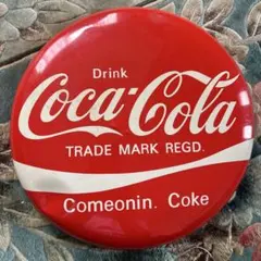 Coca-Cola ビンテージ メタルサイン プレートのサムネイル