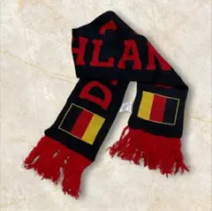 n*o様 ドイツ代表 1サイズ小さめ サッカーマフラー フットボール ブラック