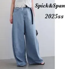 ✳️ 2025ss✳️Spick&Spanフローストルーズバレルレッグデニム 完売品のサムネイル