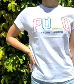 ポロラルフローレン　Tシャツ　ロゴ　ラルフローレン　シャツ　現行　ボックスロゴ
