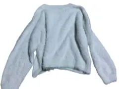 Sue ホワイト Vネック セーター 150