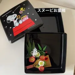 SNOOPY お重箱２段　お節料理など　美品