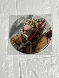 僕のヒーローアカデミア ホークス 缶バッジ 原画展