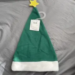 サンタ帽子 フリーサイズ 星型飾り付き