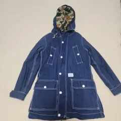 GROOVYCOLORS ネイビー ジャケット カモフラ柄