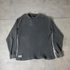 Schott ショット L メンズ 長袖 サーマル ロンT ヘンリーネックのサムネイル