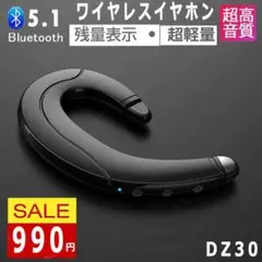 DZ30.絶対に見逃せない! 最安値挑戦中！ ワイヤレスイヤホン[erv]