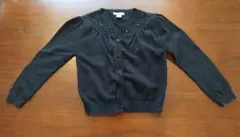 Hartstrings★カーディガン 黒　サイズ5（100cm・110cm）