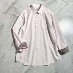 A19012 極美品 ポールスミス 23AW ブロードドレスシャツ ピンクXXL