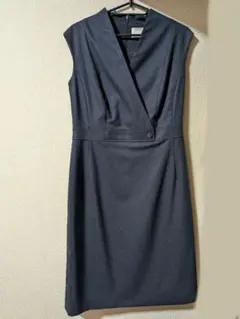 HUGO BOSS ノースリーブ ワンピース M ダークブルーのサムネイル