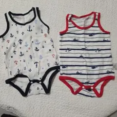 【未使用】ベビー肌着　綿100%　メッシュ　70