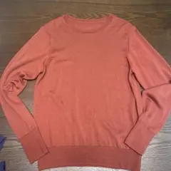 無印良品　洗えるウールハイゲージクルーネックセーター