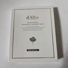 d'Alba　ダルバ　ホワイトトリュフナリシングトリートメントマスク 5枚入り