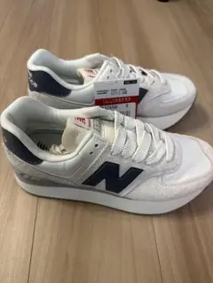 【未使用品】New Balance WL574ZQA スニーカー 23.5cm