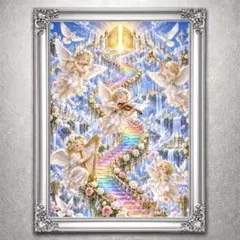 虹架天界 天使 開運絵画 アート ヒーリング 風水 スピリチュアル 御守り