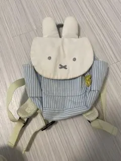 ミッフィー リュック ブルーストライプ柄