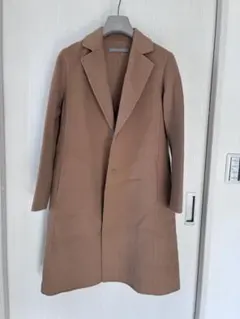theory luxe ベージュ チェスター　カシミア混コートのサムネイル