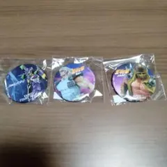 海洋堂 フィギュアミュージアム 缶バッジ 3種セット