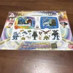② ワンダースワン　デジモンアドベンチャー　購入　特典　ステッカー