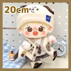 20cm★ぬい服 犬 制服 7点セット★着せ替え コスチューム 無属性 かわいい