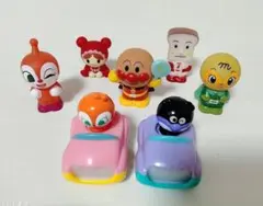 アンパンマン フィギュア ＆ くるま おもちゃ 7点セット まとめ売り