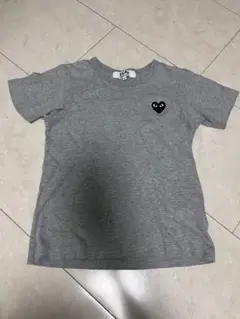 PLAY COMME des GARÇONS グレー Tシャツ S