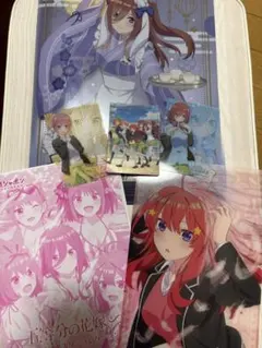 五等分の花嫁 クリアファイル　カード