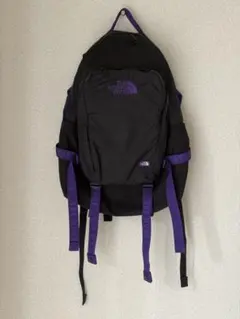 希少　THE NORTH FACE バックパック ブラック/パープル